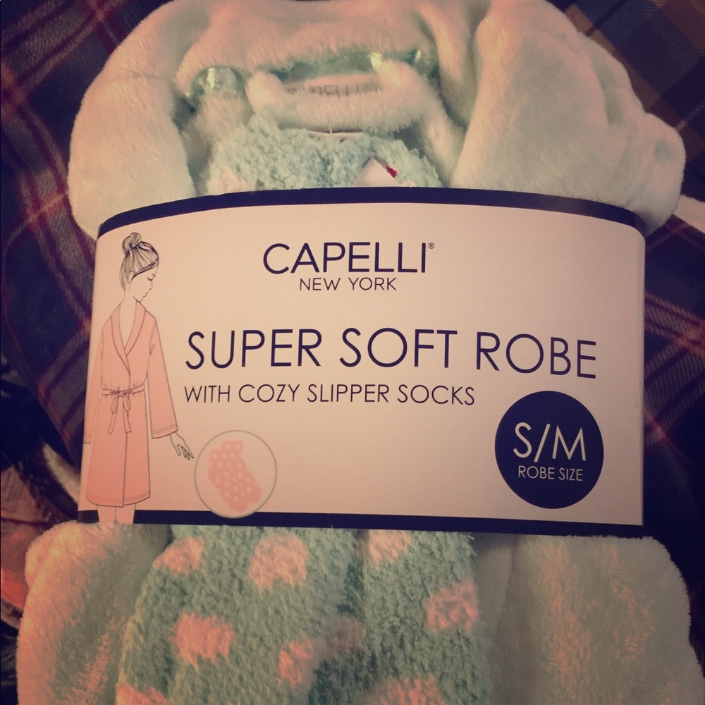 Plush robe
